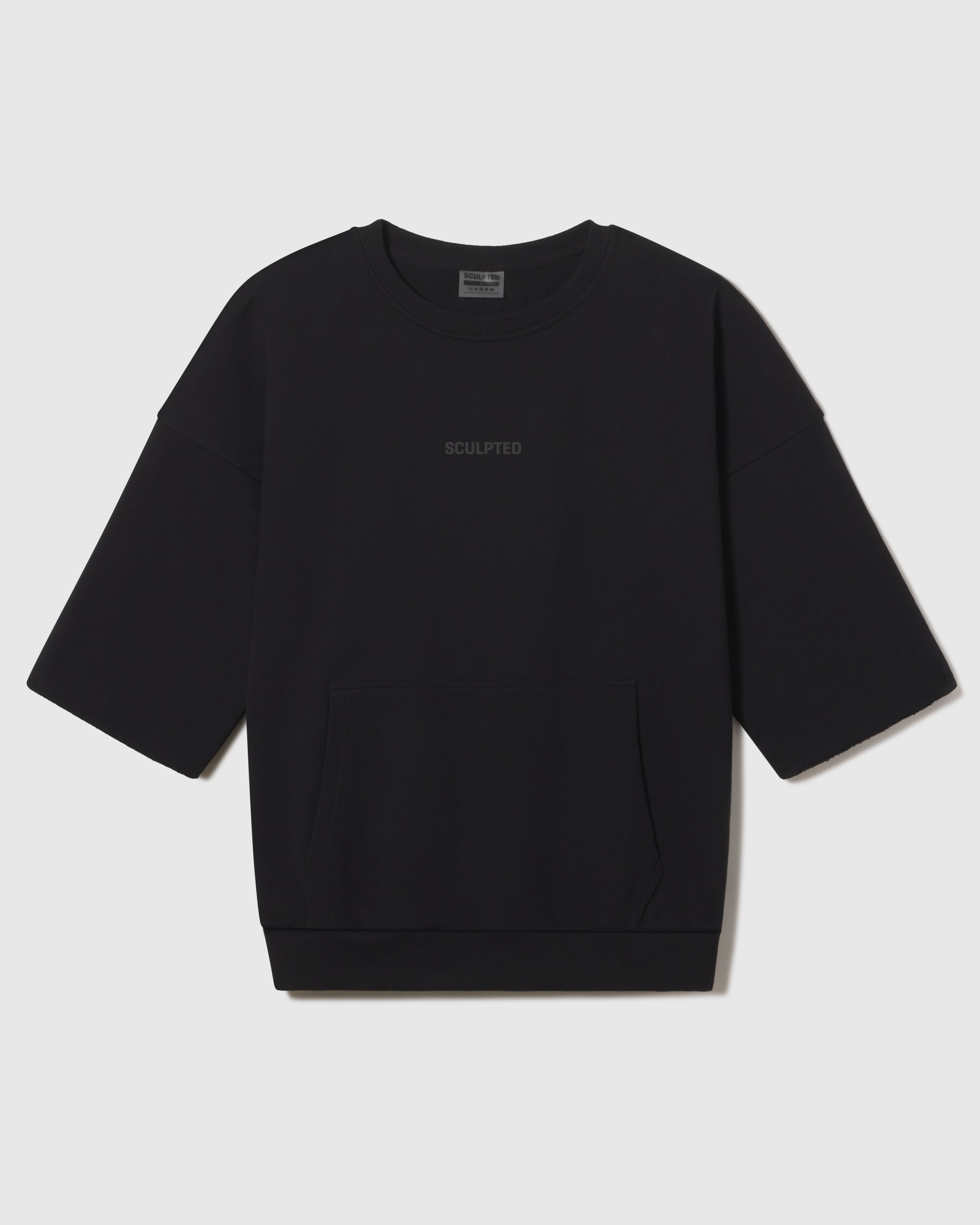 Megàlo 3/5 Sleeve Crewneck – Sculpted
