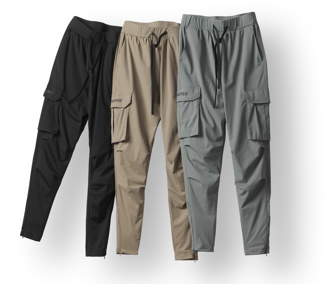 Featherweight Cargo Joggers – Sculpted