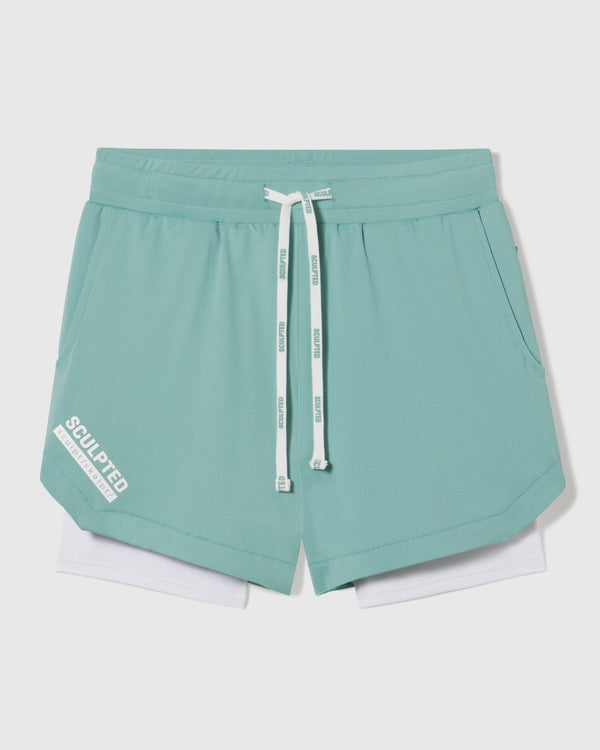 Platho Shorts 2.0 - Green – Sculpted